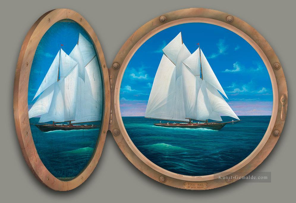 Full Sail Zauber 3D Ölgemälde